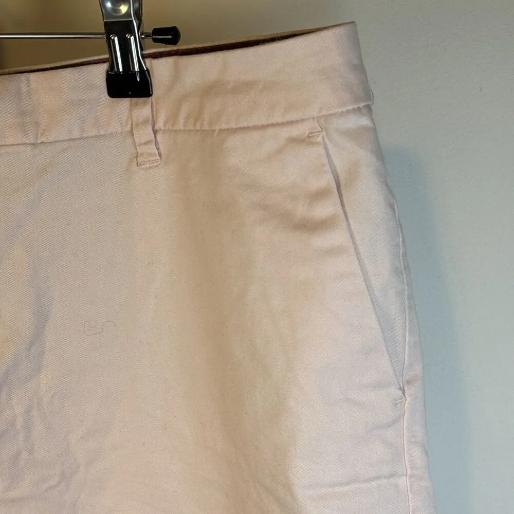Tommy Hilfiger Women’s Classic Chino Shorts Size 16 Light Pink